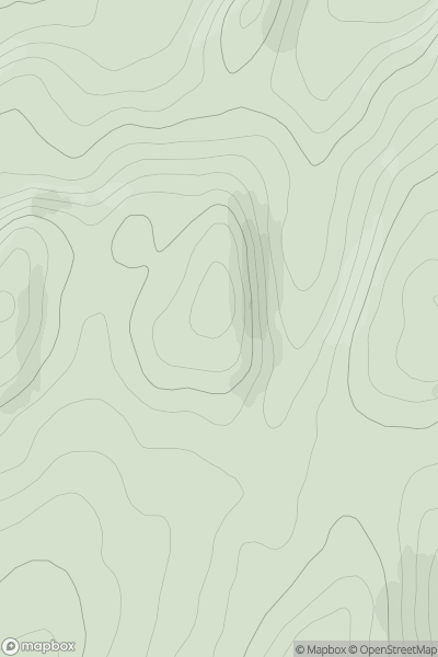 Thumbnail image for Creag nan Calman [Killilan to Inverness] showing contour plot for surrounding peak